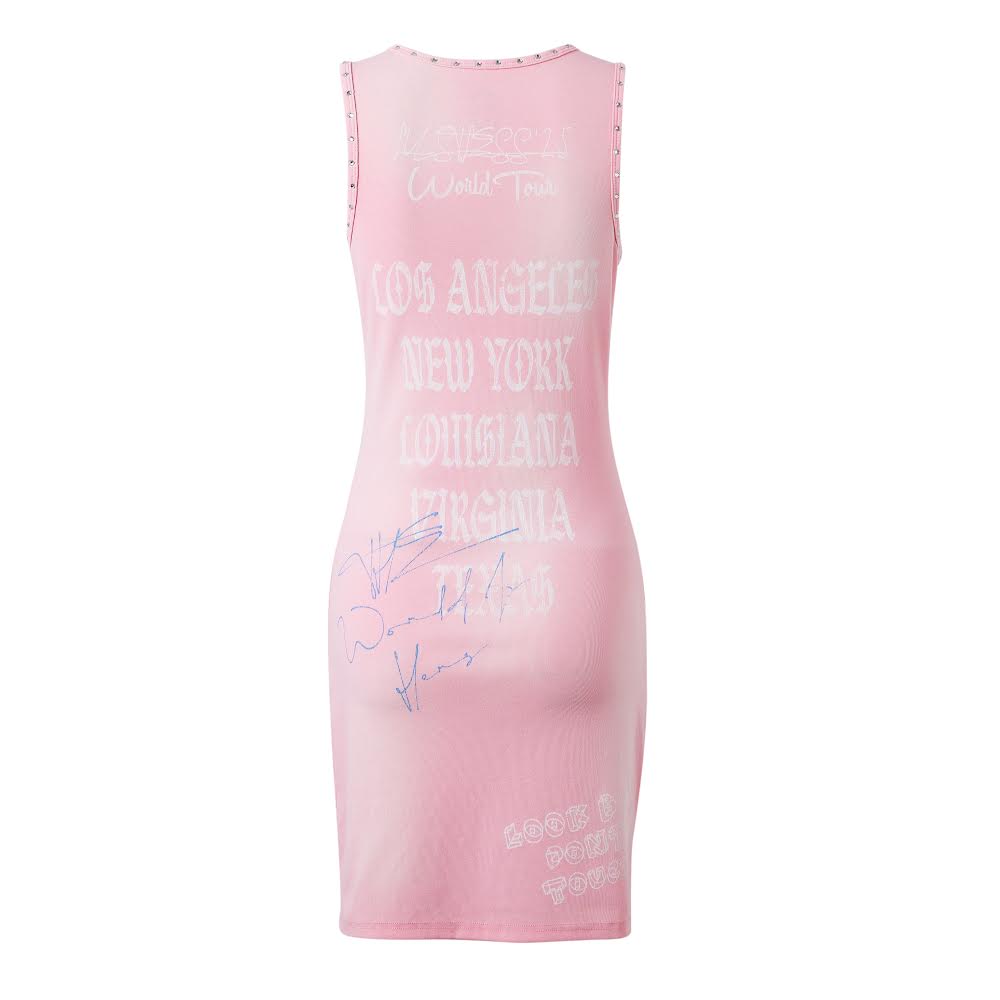 Pink Midnight tour dress
